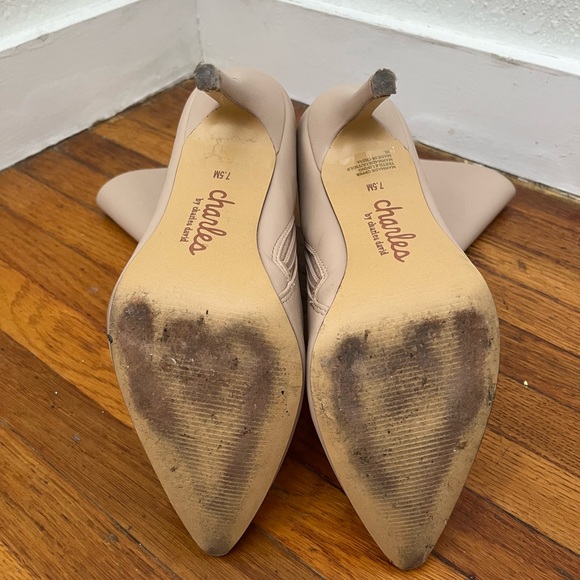 Pink Nude Stiletto Booties - Picture 8 of 8